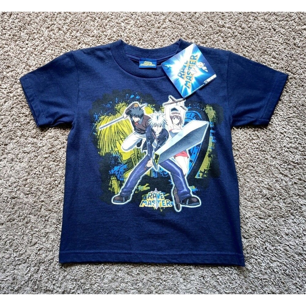 2004 Vintage Rave Master Anime Haru Glory T-Shirt Youth Size 4 NWT